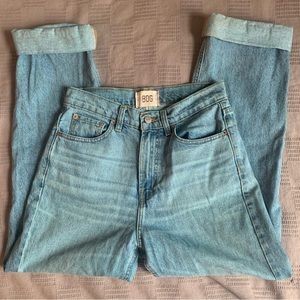 BDG urban outfitters high waisted ripped jeans with a straight leg.
